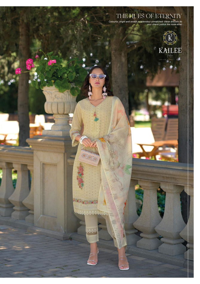 Sajda By Kailee Pure Cotton Pakistani Kurti With Bottom Dupatta Wholesale Price In Surat